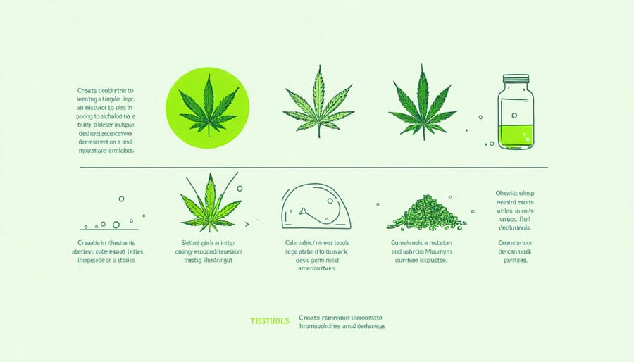 Chart displaying cannabis testing limits across different sports leagues